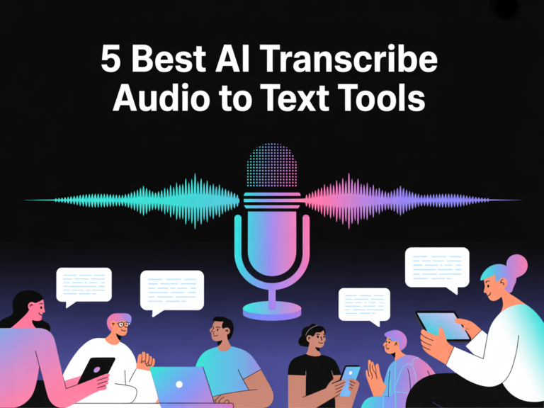 AI Transcribe Audio to Text Tools