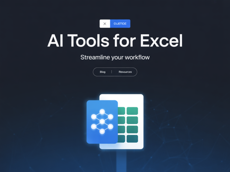 ai tools for excel