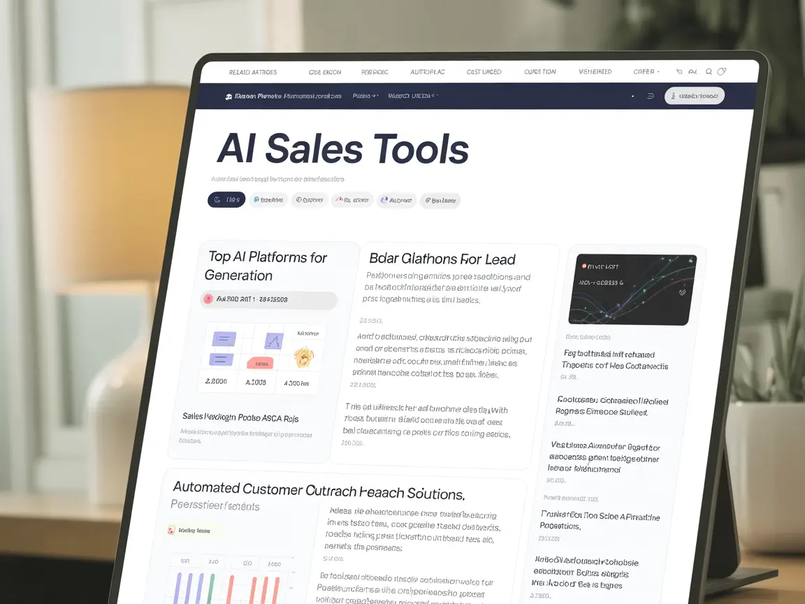 5 Best AI Sales Tools